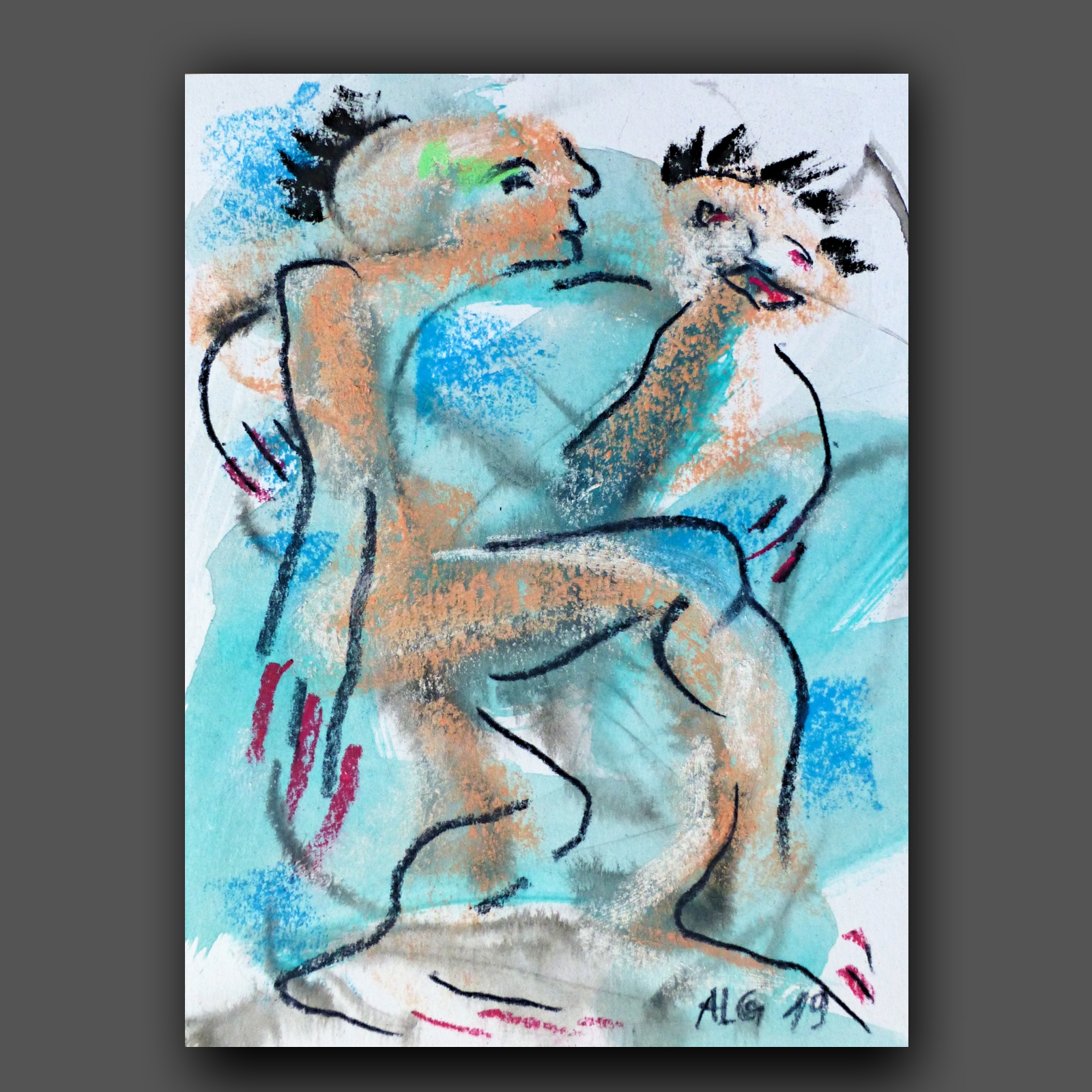 Drawing \ Charcoal, chalk, pastel